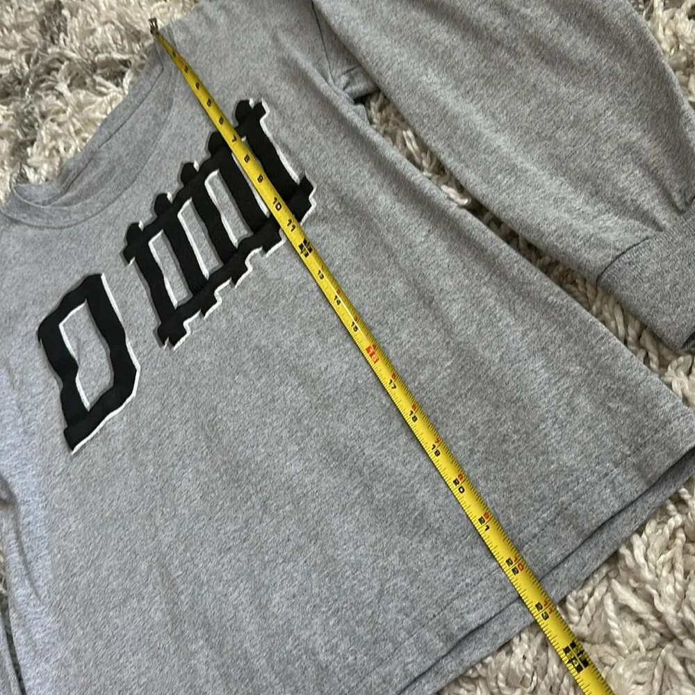 Defense Shirt Size Large Long Sleeve Gray - Picture 4 of 5